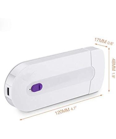 Laser Trimmer Epilatorl for Women - Auto induction Electrical Epilator Painless Shaving Razor - Buy Online on GoSupps.com