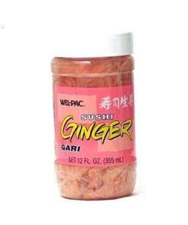 Wel-Pac Pickled Ginger Sliced, 11.5 Ounce (Pack of 3)