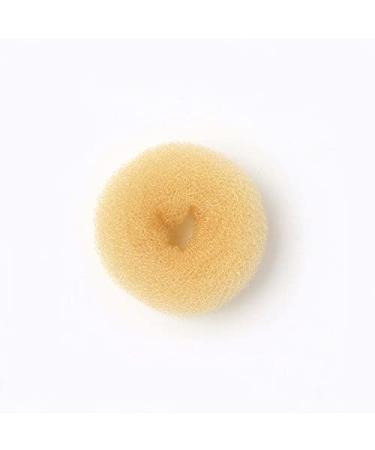Small Blonde brown black Hair Bun Shaper Former Donut Ring Styler (small blonde)