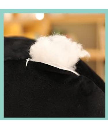 eamve 40cm Black Cat Plush Toys Black Cat Stuffed Animal Toy Soft Cat Plushies Doll Cute Cat Shape Design Plush Pillow/Throw Pillow for Kids Birthday Gift Christmas Home Decoration Doll - Buy Online on GoSupps.com