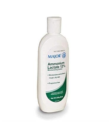 Major Ammonium Lac 12% Lactic Acid-12% White Lotion 225g - 8oz (Pack of 1) - Buy Online on GoSupps.com