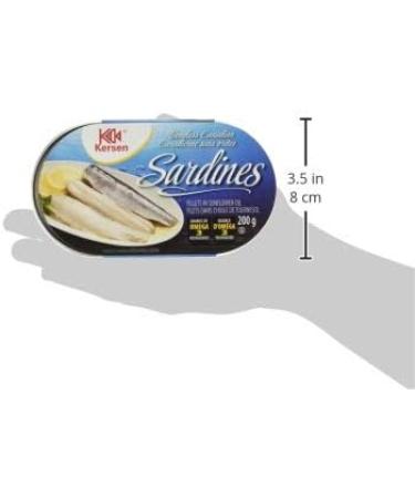 Kersen Sardine Fillets 8 X 200 Grams Net Wt 1600 Grams - Buy Online on GoSupps.com