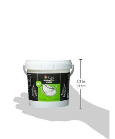 Mituso Organic Virgin Coconut Oil - 1000 ml (1 Pack) | Premium Quality for Cooking & Skin Care - International Shipping Available - Buy Online on GoSupps.com