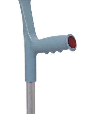 Forearm Crutches Adjustable Aluminum Forearm Crutch with Barrel - Lightweight Cuff Crutch - Adjustable Comfortable on The Wrist - Molded Dur - Buy Online on GoSupps.com