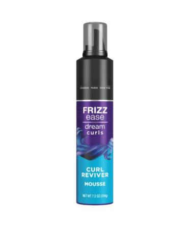 Anti Frizz Frizz Ease Curl Reviver Alcohol-Free Curl Enhancing Mousse 7.2 fl oz