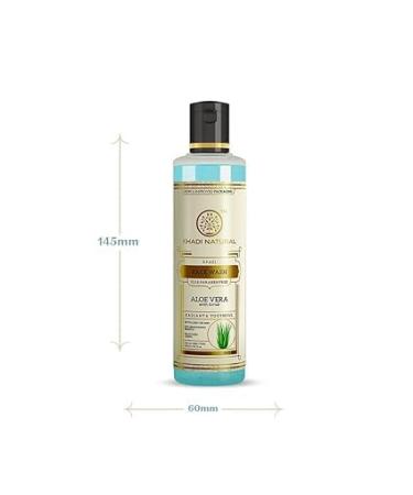 Aloe Vera Face Wash with Scrub | Anti-Ageing Face Wash | SLS & Paraben Free | Suitable for All Skin Types | 210ml - Younger-Looking Skin - Buy Online on GoSupps.com