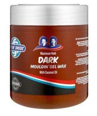 Stylin' Dredz Dark Mouldin' Gel Wax Coconut Oil 500 ml