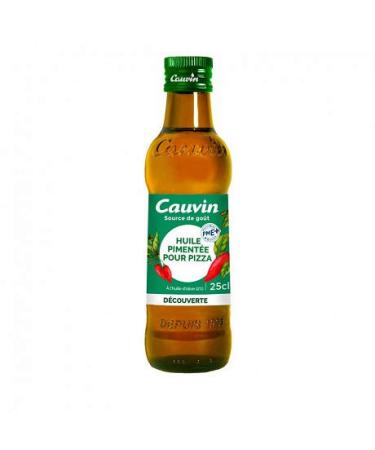 CAUVIN - Pizza Oil 25cl - Set of 4 - Sold By Lot