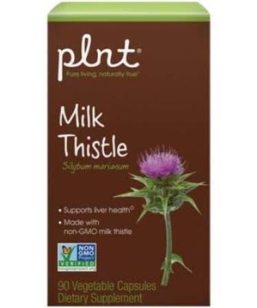 Organic Milk Thistle Extract Capsules Supports Liver Health 90 Vegetarian Capsules - Buy Online on GoSupps.com