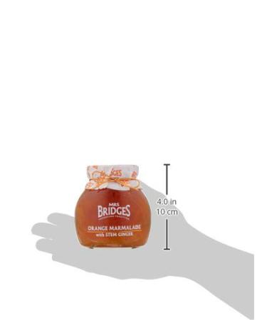 Mrs. Bridges Orange Marmalade with Stem Ginger 12oz Jars (Pack of 4) - Premium Quality Artisanal Preserve - Buy Online on GoSupps.com