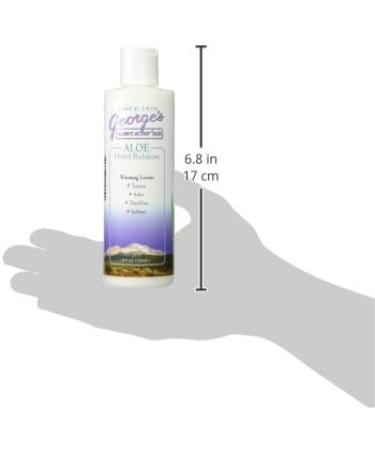 George's Aloe Vera Herbal Rubdown 8oz - Soothing Aloe Gel for Pain Relief - Buy Online on GoSupps.com
