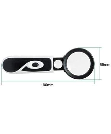 Magnifiers Handheld Reading Magnifying Glass Telesdouble Rate Led Portable Magnifier Comfortable Anniversary - Buy Online on GoSupps.com