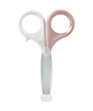 B ABA Nail Scissors for Babies & Children - Safe Manicure Tool with Rounded Ends - Pink | International Shipping Available - Buy Online on GoSupps.com