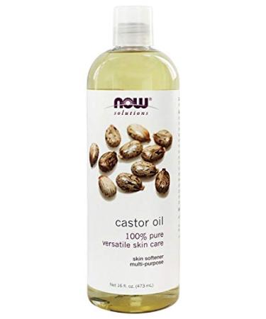 NOW Foods Almond & Castor Oil Combo Pack - 16 oz Each - Buy Online on GoSupps.com
