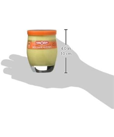 Amora Mustard medium-forte - The glass of 230 g - Buy Online on GoSupps.com