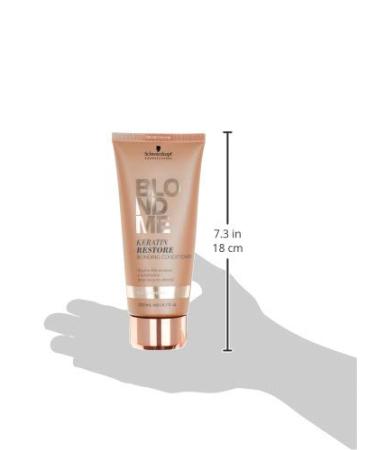 Schwarzkopf Professional BlondMe Keratin Restore Conditioner 200 ml - Nourishing Hair Care for Blondes - International Shipping Available - Buy Online on GoSupps.com