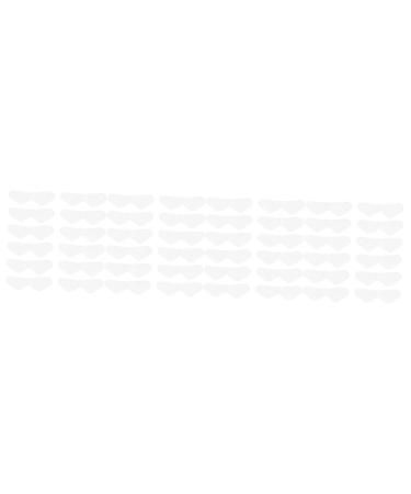 POPETPOP Cotton Eye Paper 60 Sheets Eye Blackout Eye Grey Curly Wig Wrinkle Patches Eye Care Eye Patches Convenient Eye Pads Portable Eye Pads Non-woven Fabric Paper Film White Disposable