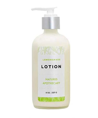 NATURE'S APOTHECARY Lemongrass Luxury Lotion For Dry Skin | Silky Nourished & Hydrated Skin | Hypoallergenic All-Natural Plant-Derived Made in USA by DAYSPA Body Basics