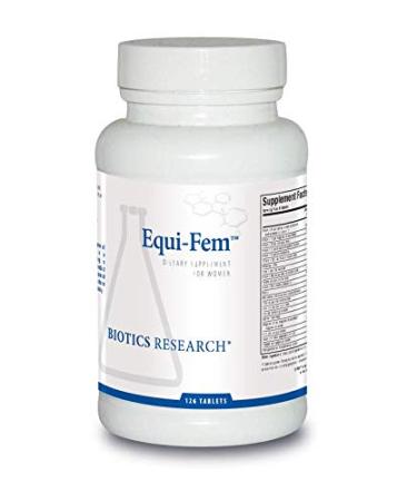 Biotics Research Equi Fem Multi-Vitamin Mineral Supplement for Women. High Dose Multi for Pre Menstrual Support. Hormonal Support. Black Cohosh. Dong Quai. Digestive Enzyme Support 126