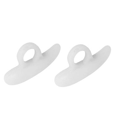 Toe Spacers Toe Separator 4 Pairs Hammer Toe Crest Cushions Hammer Toe Pad Toe Separators Silicone Toe Spacers for Curved Overlapping Clubbed Claw Relief Bunion Toe Straighteners