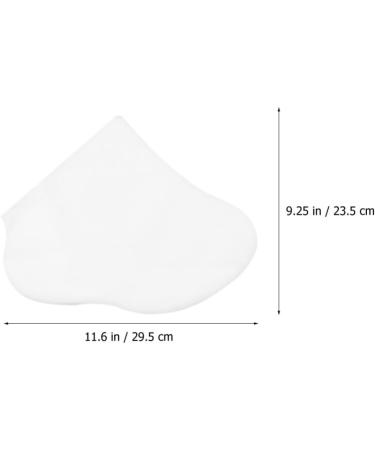 Beavorty 25 Pairs Foot Mask Beauty Socks Moisturizing Foot Socks Disposable Feet Cover Pedicure Covers Disposable Foot Care Covers Gel Socks White Non-Woven Fabric Hydrophilic Nursing Socks - Buy Online on GoSupps.com