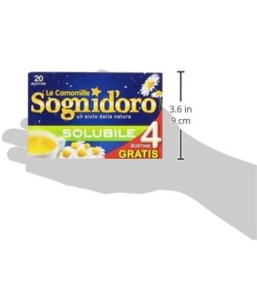  Sogni d'oro Sweet Dreams - Sweetened extract of Matricaria Chamomile soluble - 100 g 20 sachets - Buy Online on GoSupps.com