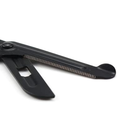 Feloyal Medical Scissors - EMT Bent 7.7 Inch Matt Titan-Coated Stainless Steel - Ideal for Doctors Nurses Emergency Room & Outdoor Camp - Black - Buy Online on GoSupps.com
