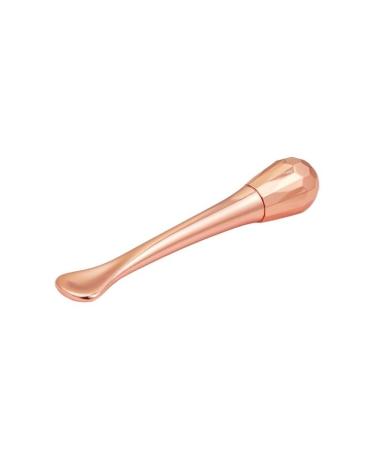 Metal Beauty StickCosmeticsBeauty AccessoriesChampagne GoldEye Massage Stick3D Diamond HeadEye Cream StickSpoon (Size : Rose gold)