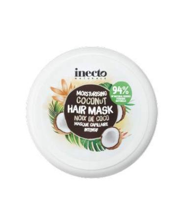 Inecto Coconut Hair Mask | Moisturizing Treatment 10.1 fl oz (300 ml) - Buy Online on GoSupps.com