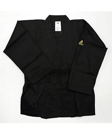 adidas Adi-Open Black Traditional Taekwondo Uniform 6 - Premium Quality - Buy Online on GoSupps.com