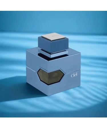 Al Haramain LAventure Ciel - Blue for Unisex - 3.33 oz EDP Spray 3.33 Fl Oz (Pack of 1) Fresh - Buy Online on GoSupps.com