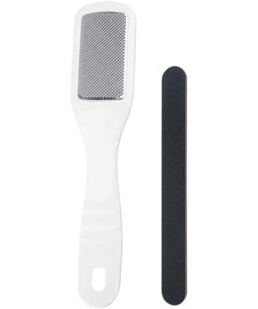 3in1 Metal Foot File Set - Callus Remover Foot Rasp Scraper and Files | Pedicure | Nail Cutter Included | Intensive Calluses and Dead Skin Removal for Feet | Complete Heel Scrubber and File Set - Buy Online on GoSupps.com