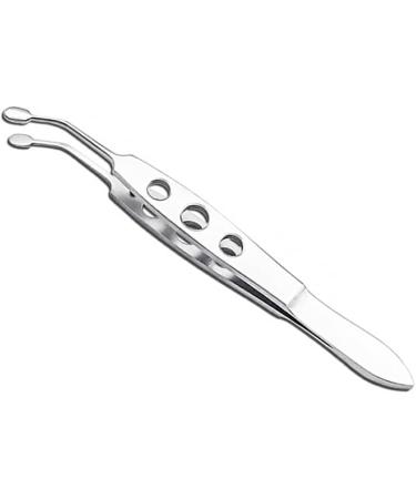 dijiusidy Eyelid Precision Tweezers Eye Clogging Removal Cleaning Clamps Portable Facial Tools with Non-Slip Handle Cosmetics Salon Small Rectangle Tip - Buy Online on GoSupps.com