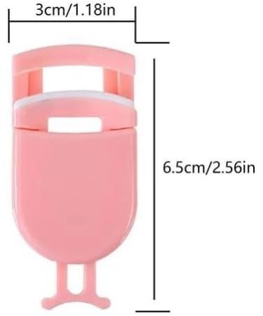 Effortless Lash Curler: Instant Eye-Opening Effect Easy-to-Use Eyelash Curling Tool-Design for Home & Travel(Pink) - Buy Online on GoSupps.com