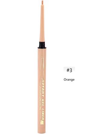 SUIOPPYUW Eyeliner Pens Waterproof Quick Dry Eyeliner Pencil Smudge Resistant Makeup Portable Cosmetics Accessories Beginner Orange - Buy Online on GoSupps.com