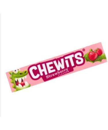 3 x Chewits Strawberry Single 30G Delicious Tasty And Twisty Treat Gift Hamper For Birthday Christmas Sold By Kidzbuzz - Buy Online on GoSupps.com