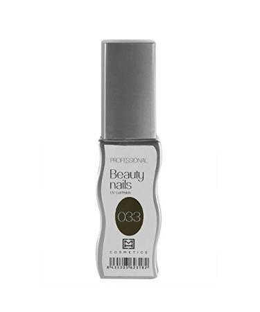 MH Cosmetics Gel Polish Semipermanent 033 green brown 1 pack (1 x 10 ml)