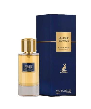 prime craft ALHAMBRA EXCLUSIF SAFFRON EAU DE PARFUM 100ml | LUXURY LONG LASTING FRAGRANCE | PREMIUM IMPORTED FRAGRANCE SCENT FOR MEN AND WOMEN | PERFUME GIFT SET | - Buy Online on GoSupps.com
