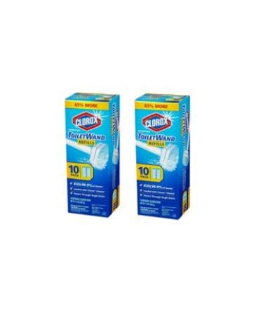 Clorox ToiletWand Disinfecting Refills 20 Disposable Cleaning Heads