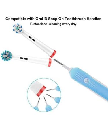 YEOSLL Replacement Brush Heads for Oral B Electric Toothbrush - Pack of 8, Compatible with Precision Clean, Cross Action, Pro 1000, Sensitive - Oral B Braun Replacement Heads - Buy Online on GoSupps.com