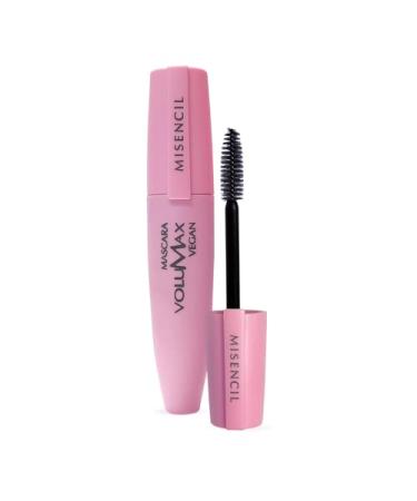 VoluMax Vegan Mascara by Misencil. With an intense black color this vegan formula coats and thickens lashes instantly for an impressive volume while providing perfect definition to both natural lashes and lash extensions.