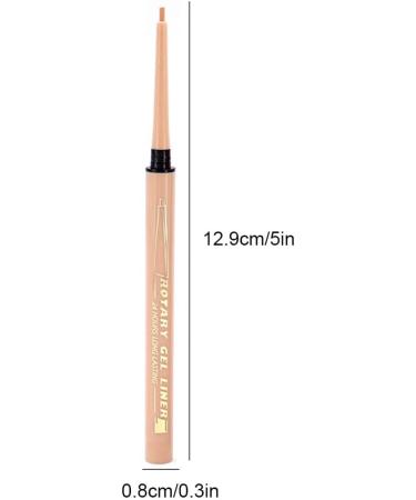 miduoidn Eyeliner Pens Waterproof Rotatable Quick-dry Eye Liner Pencils Smudge-proof Beauty Make Up Cosmetics for Professional Orange - Buy Online on GoSupps.com
