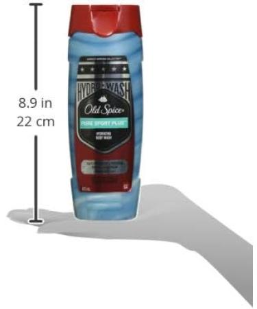 Old Spice Hydro Wash Body Wash | Pure Sport Plus | 16 oz | Hardest Working Collection | 16 Fl Oz | Pack of 1 - Buy Online on GoSupps.com