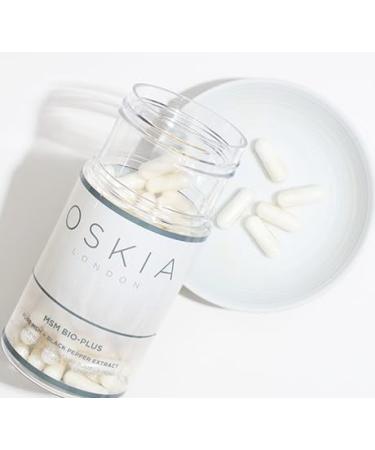 OSKIA MSM Bio-Plus Beauty Supplements 120 Capsules - Skin Nutrition for Radiant Glow - Buy Online on GoSupps.com