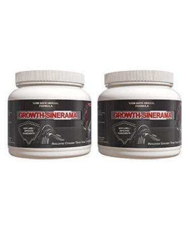 2 Pots of Growth Sinerama Wmx Powder Form