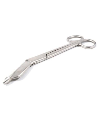 blueINOX Large bandage scissors angled Lister 18.5 cm stainless steel
