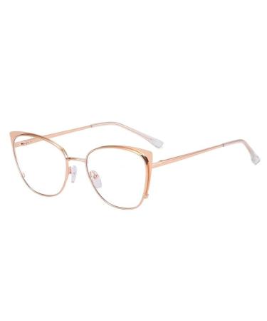 Metal Anti Eyestrain Blue Light Blocking Computer Readers Comfort Reading Glasses Eyeglasses Flat Light Mirror 1.50 C7