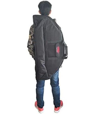 e5e10 38 Compound Bow Bag - Black Oxford Archery Hunting Arrow Carry Case with Adjustable Strap and Pockets for Quiver - Ideal for Outdoor Hunter - Buy Online on GoSupps.com