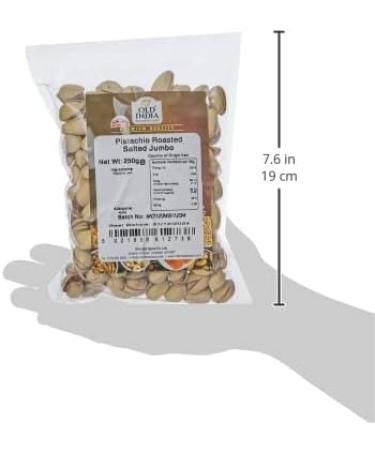 Old India Pistachio Roasted Salted Jumbo 250g Roasted Salted 250g - Buy Online on GoSupps.com
