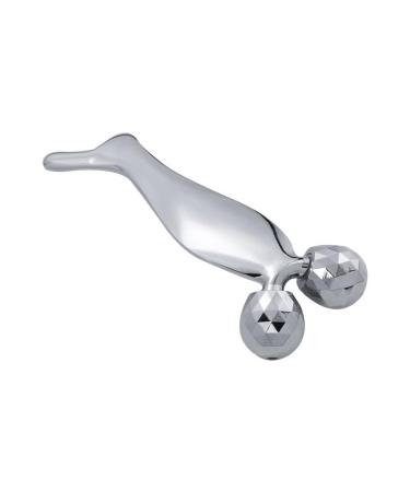 Facial scooter 3D-sea faui Shaling thin face lifting facial massage tab gold-colored mermaid-head-to-shabbing Silver